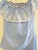 Adult Female Costumes to Hire - German - Light Blue top (size 36)  & Skirt